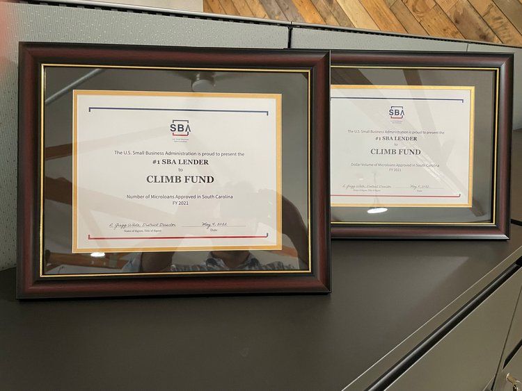 CLIMB Fund Honored as South Carolina’s Leading SBA Microlender