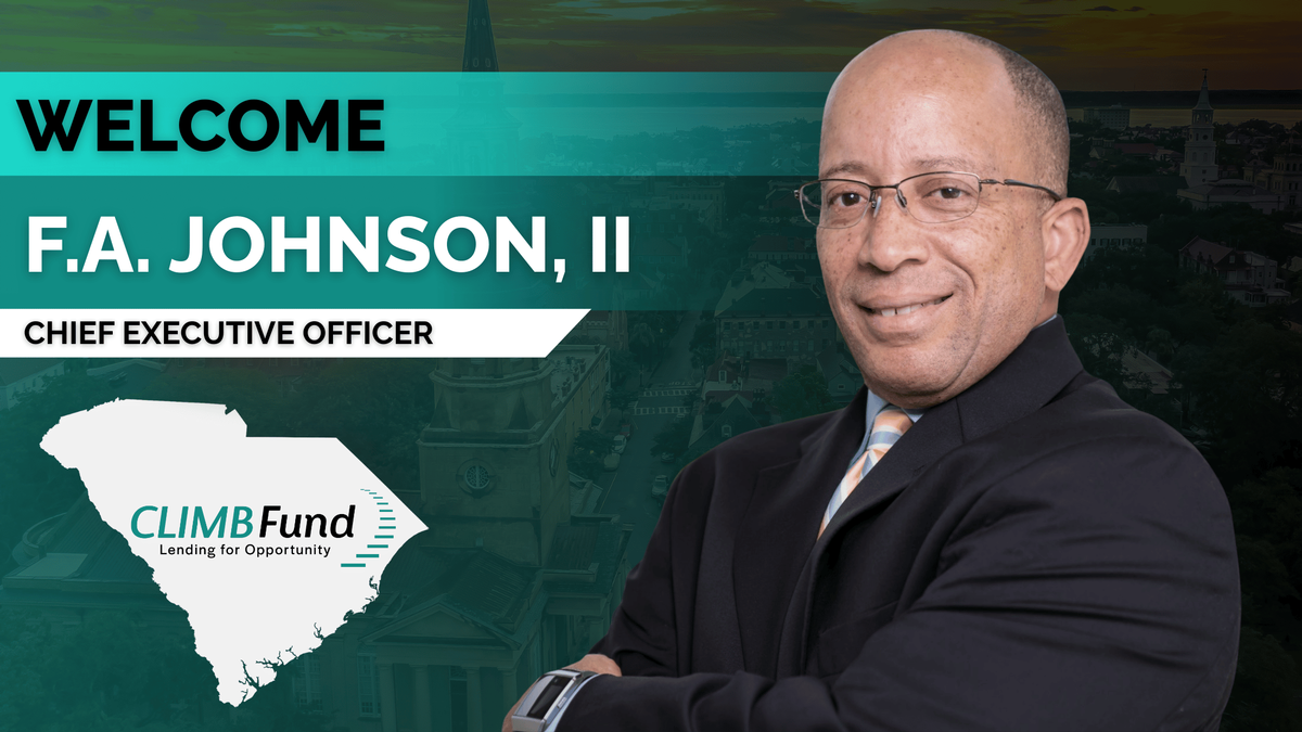 SOUTH CAROLINA’S TOP SBA MICROLENDER APPOINTS F.A. JOHNSON II AS CHIEF EXECUTIVE OFFICER